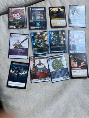 Pokemon Trading Cards - Blue, Green, White, Black, Red